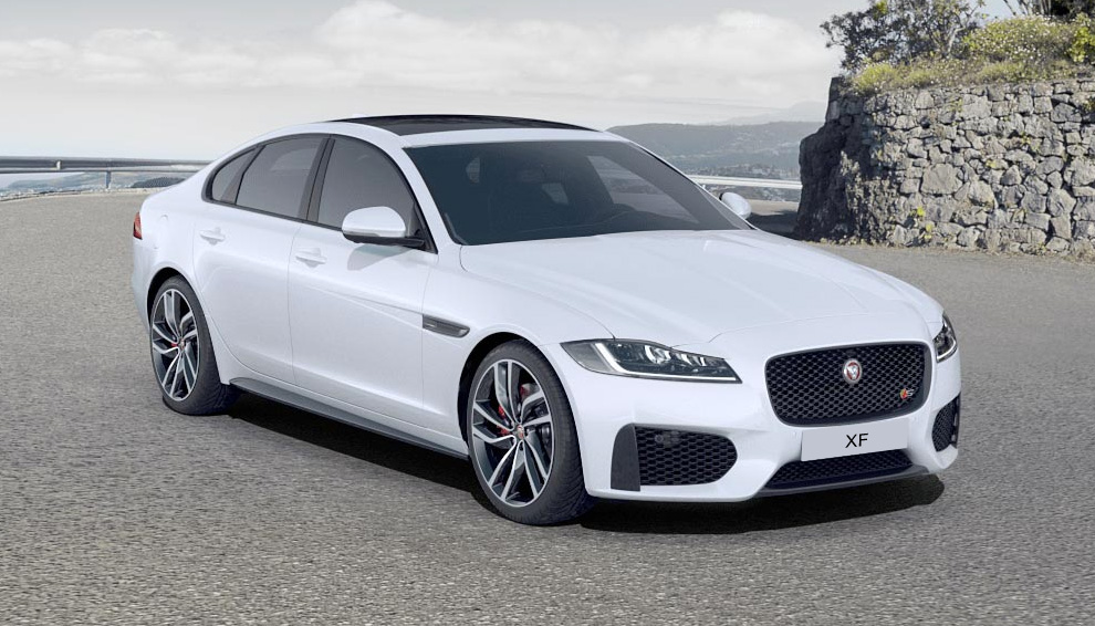 Jaguar XF rental car