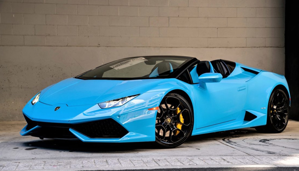 Lamborgini Huracan car hire in Jaipur
