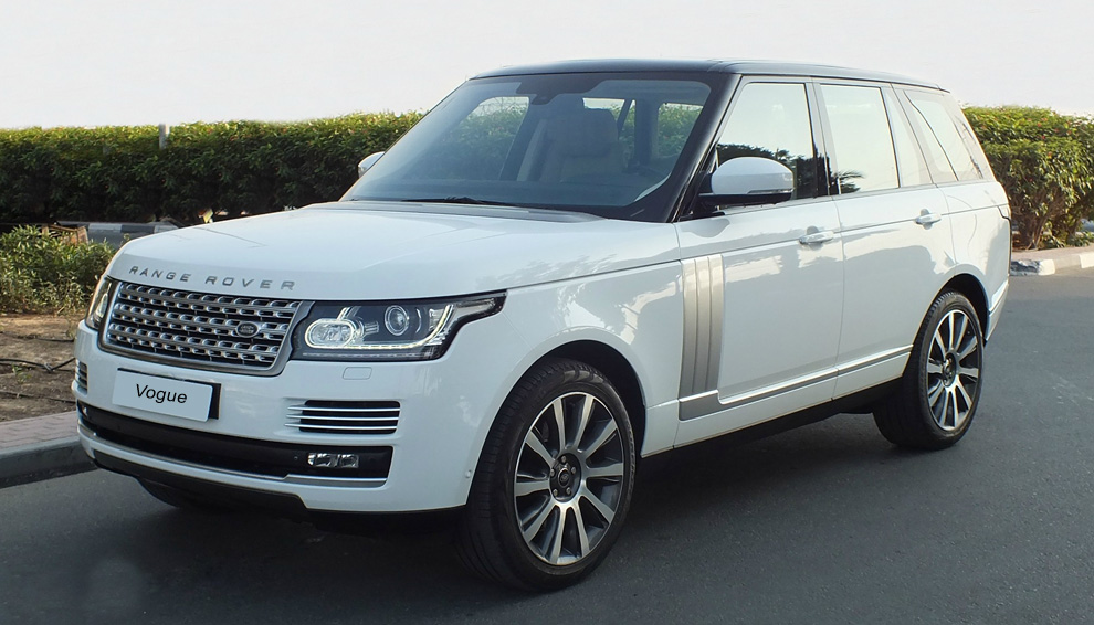 Range Rover Vogue rental car